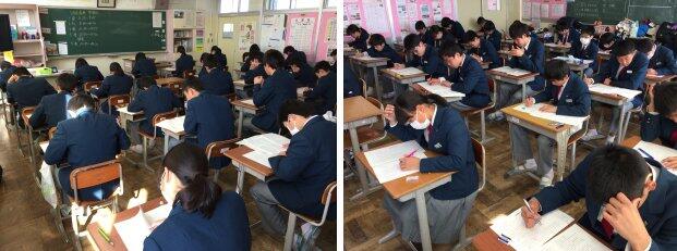 2年1組の様子