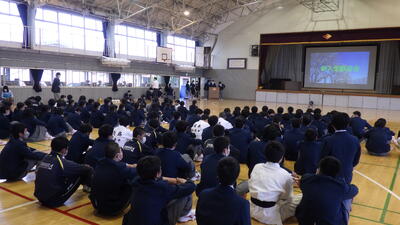 新入生歓迎会の様子