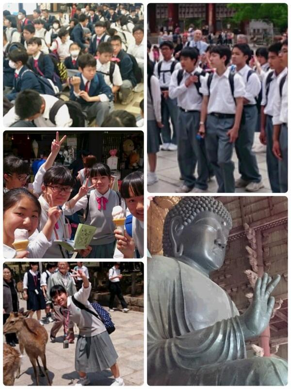 修学旅行の様子