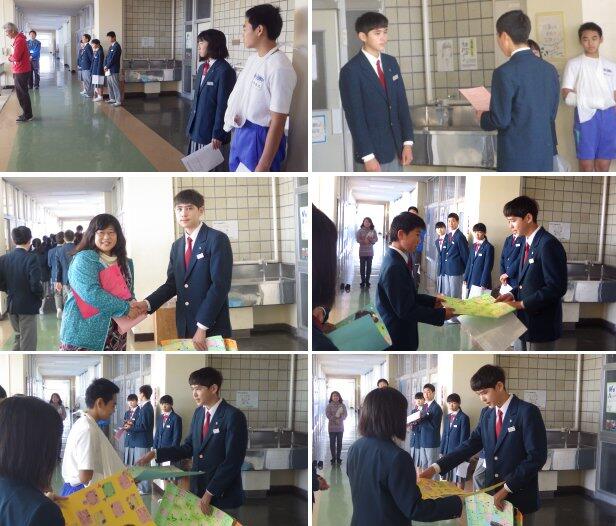 学年集会の様子