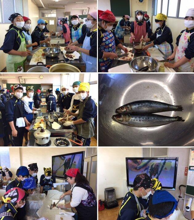 調理実習の様子