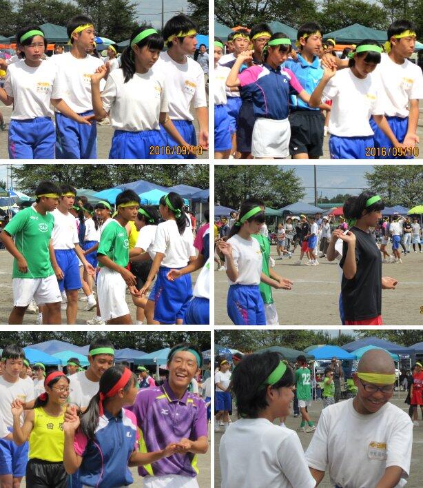 フォークダンスの様子