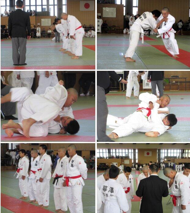 柔道部の活躍の様子