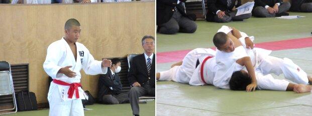 柔道 個人戦の様子
