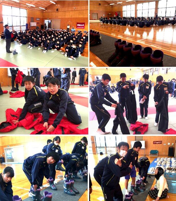学年集会の様子