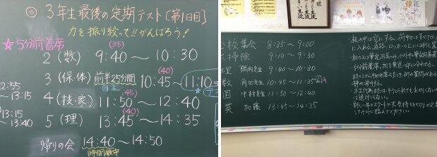テストの様子