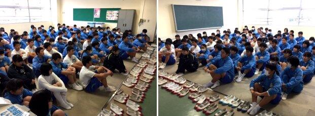学年集会の様子