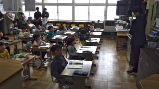 １年生の授業です