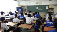 １学期終業式教室