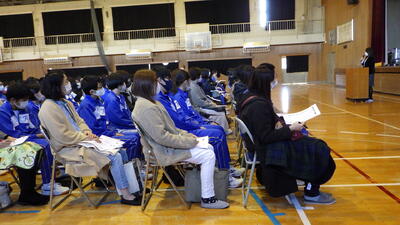 学年主任の挨拶