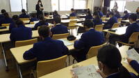 道徳の授業の様子①