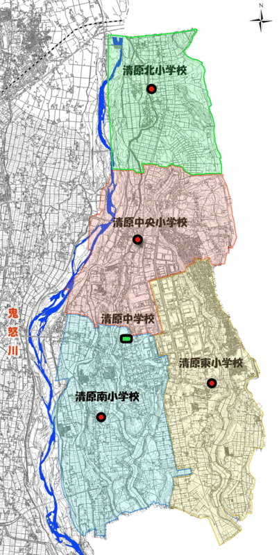学区地図