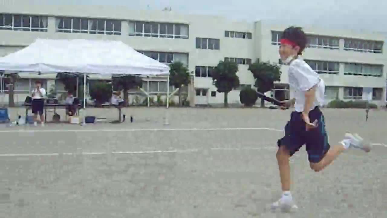 1年体育祭　全員リレー(2)