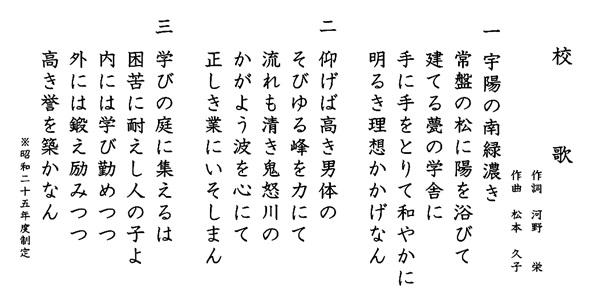校歌