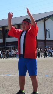 紅組団長